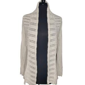 Angel Of The North Ivory Oversize Cardigan S Bobo Lagenlook Cottagecore eUC